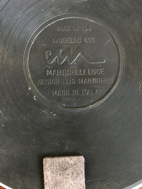 Lampada da tavolo vintage di Elio Martinelli per Martinelli Luce – Lampade da tavolo, Alluminio, Plastica (photo 13 of 13)