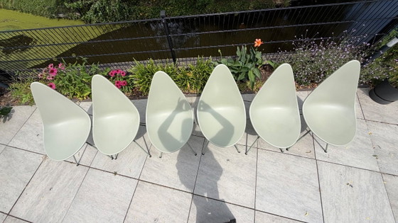 Image 1 of 6 original Fritz Hansen Drop Chairs, model 3110