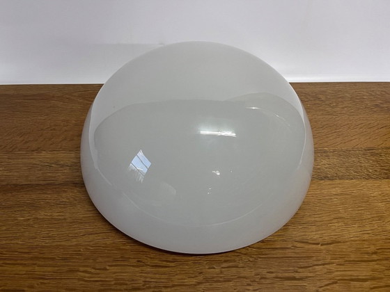 Image 1 of Bola de opalina blanca brillante Gispen de 35 cm de diámetro