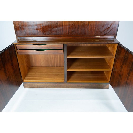 Image 1 of Vintage bookcase with rosewood pedestals "no. 9" by Omann Junior, 1960