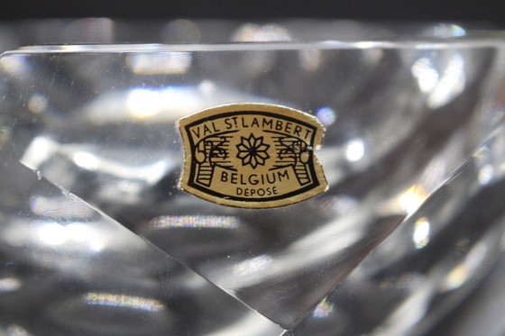 Image 1 of Val St Lambert kristallen asbak