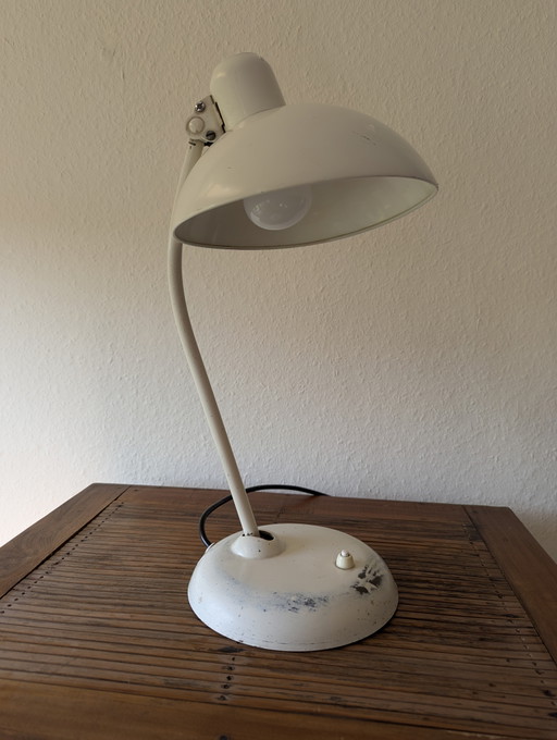 Lampe de table Kaiser Idell 6556 Super – Bauhaus d'origine, avec poinçon de certification 1979