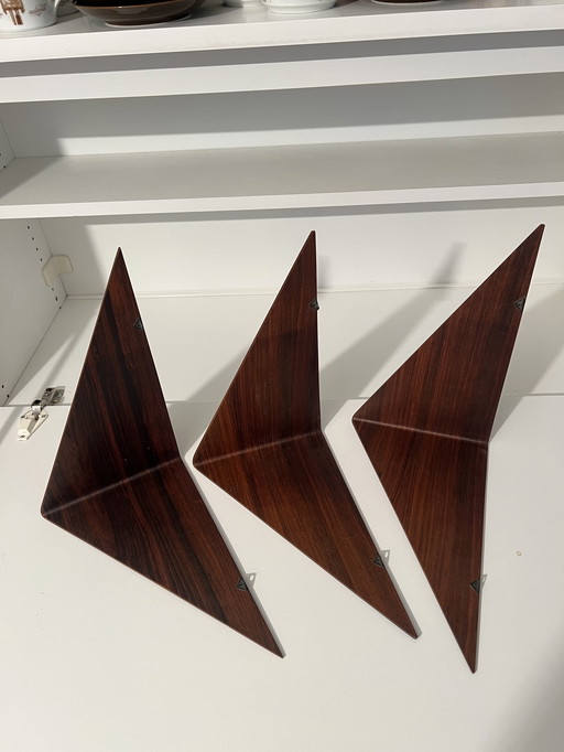 3x Butterfly planks by Poul Cadovius