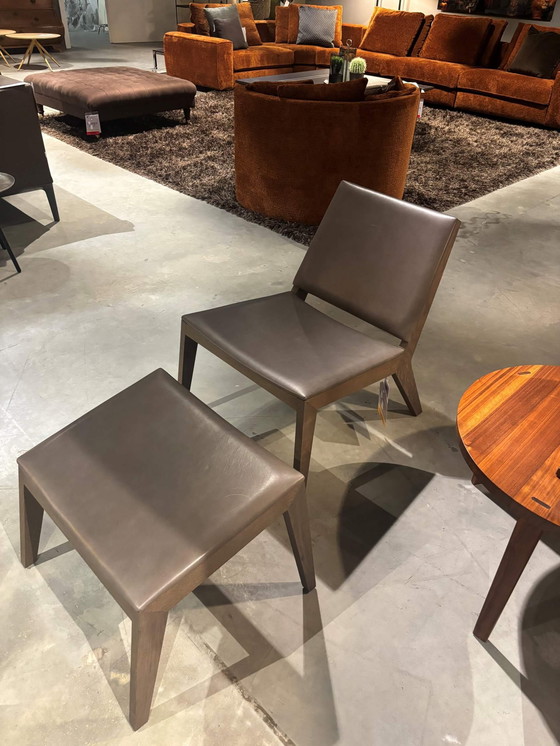 Image 1 of der Sessel Vorm Wood Me mit Hocker