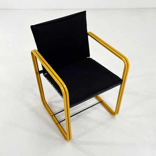 Quadra Dining Chair by Gigante, Zambusi & Boccato for Seccose, 1980s