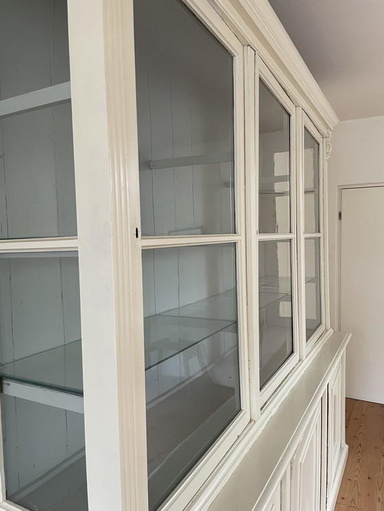 Image 1 of Vitrinekast antiek