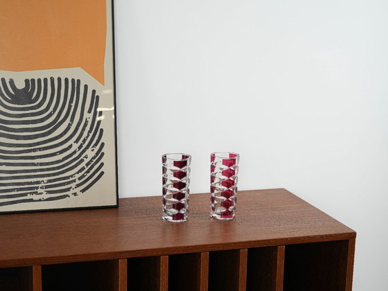 Image 1 of Glass vase, Windsor, French design, 1970s, production: Luminarc, designer: J.G. Durand