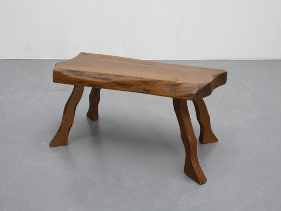 Image 1 of Vintage tree trunk stool