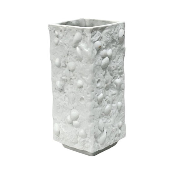 Image 1 of Fossiele koekjesvaas, VEB Kunstporzellan Ilmenau, Duitsland, jaren 70