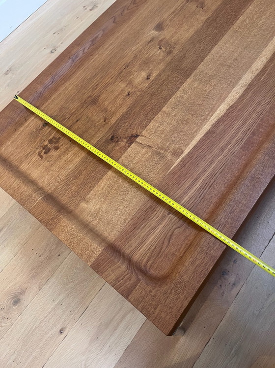 Tavolino da caffè Linteloo Bloq in rovere massiccio – Tavolini da caffè, Metallo, Legno (photo 7 of 8)