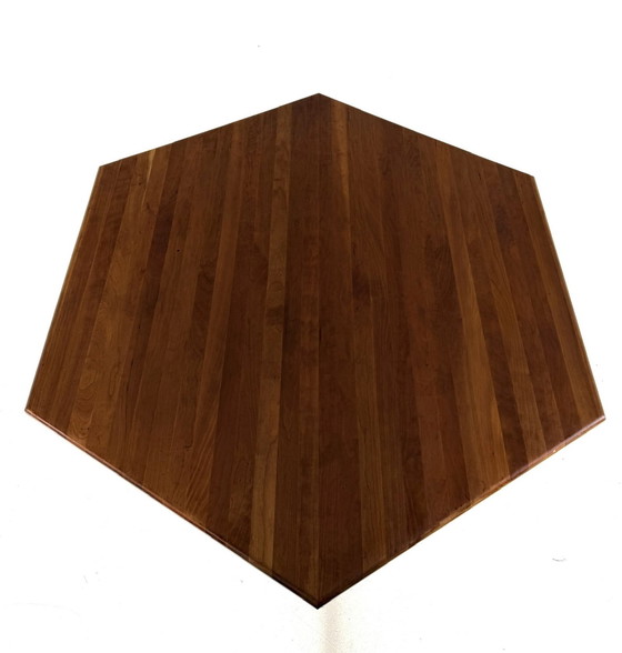 Image 1 of Tavolo da pranzo danese esagonale vintage, Dyrlund anni '70