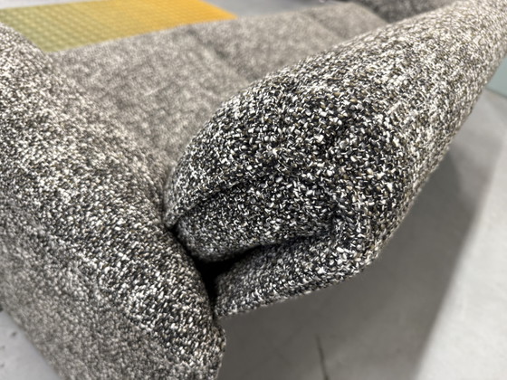 Image 1 of Leolux Canapé Bora Bora Canapé 3 places tissu State Platina