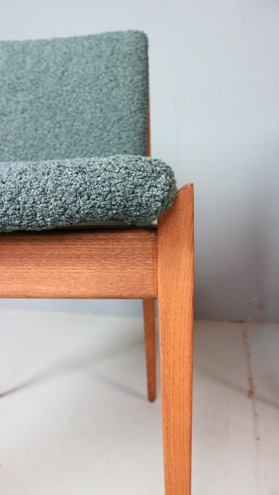 Image 1 of Satz von vier Esszimmerstühlen von ISA Bergamo, 1960er Jahre.