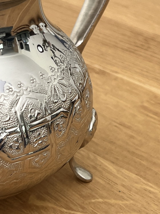 Image 1 of Teiera tradizionale marocchina placcata in argento