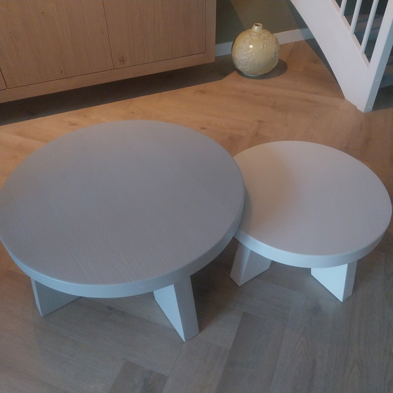 Image 1 of Set of big top coffee tables Keijser and Co