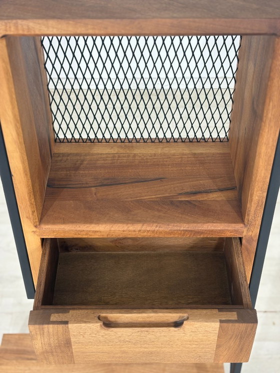 Image 1 of Industriële designplank, decoratieve kast, ladekast, boekenkast