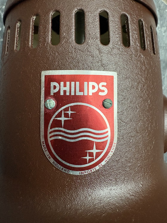 Image 1 of Suspension vintage Philips années 1950/60 (marron, grand modèle)