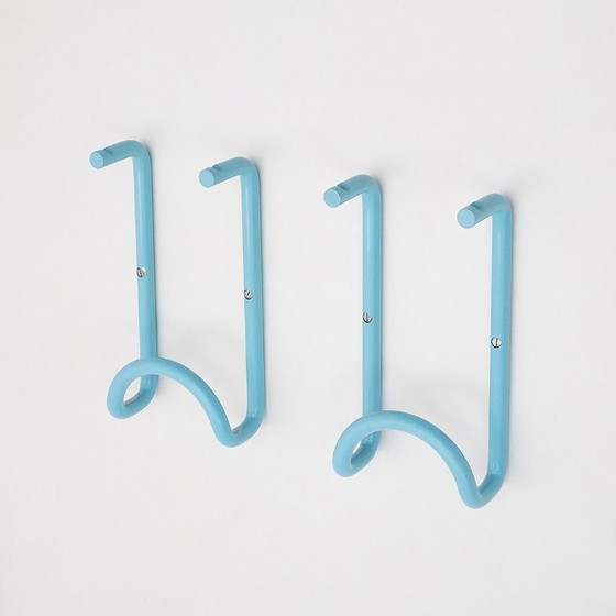 Image 1 of Pair of “Taka” coat hooks by Cesare Rota Nodari for Acerbis, 1970s