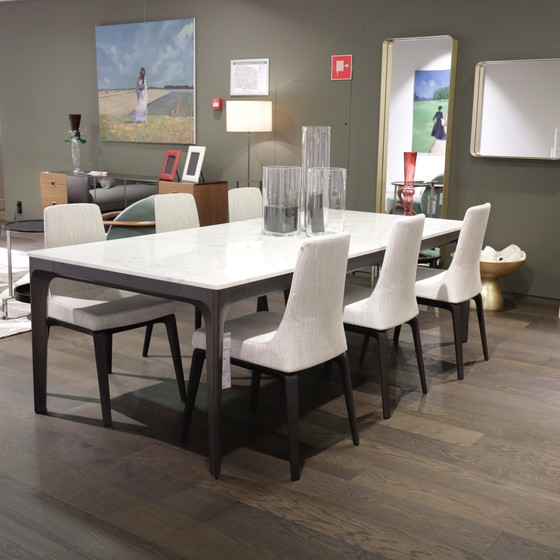 Image 1 of Mesa de comedor Giorgetti Anteo Calacatta Oro - 240x110