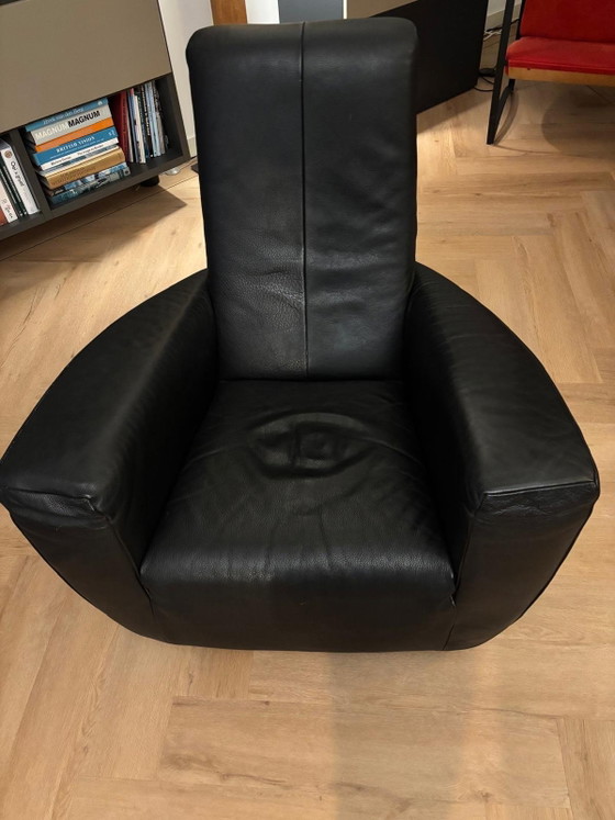 De Longa LABEL Van den Berg, Sillones, Cuero, Negro (foto 4 de 6)