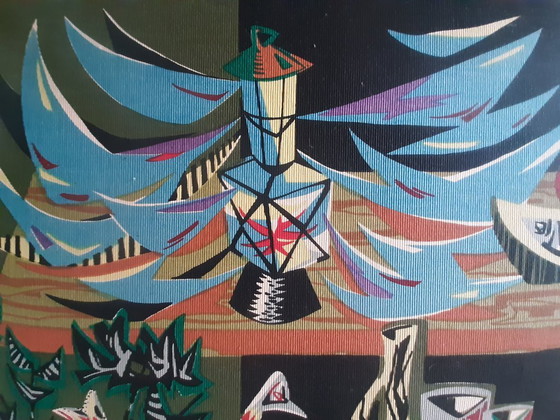 Image 1 of Wall tapestry Robert Debieve
