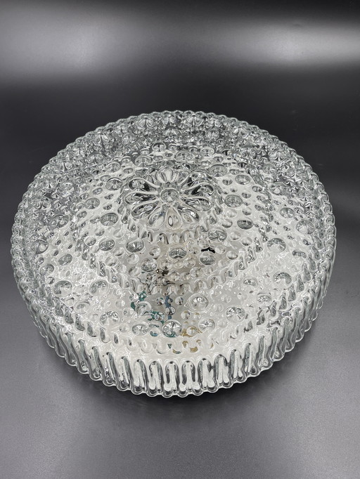 Lampada da soffitto in vetro Helena Tynell per Limburg