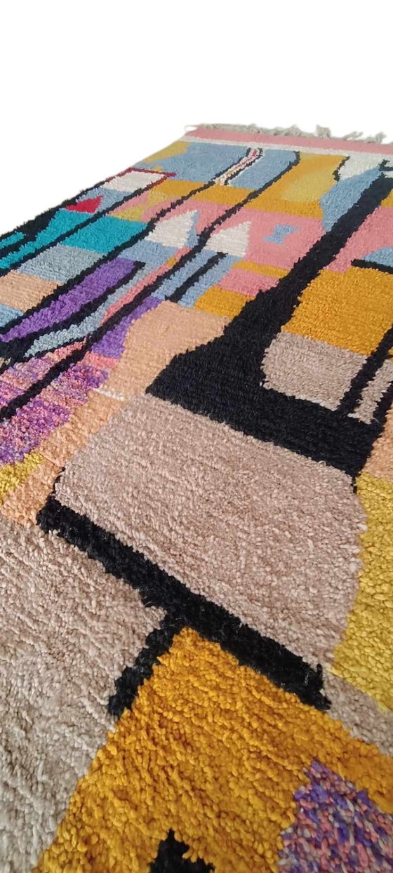 Image 1 of Berber carpet rug new wool moroccan Carpet - 274 x 150 cm 260 x 210 m Type B9