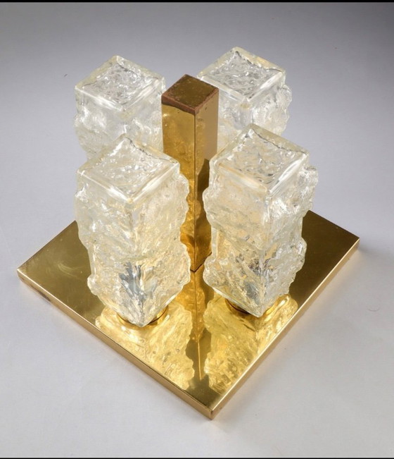 Image 1 of Plafoniera Kalmar anni '70