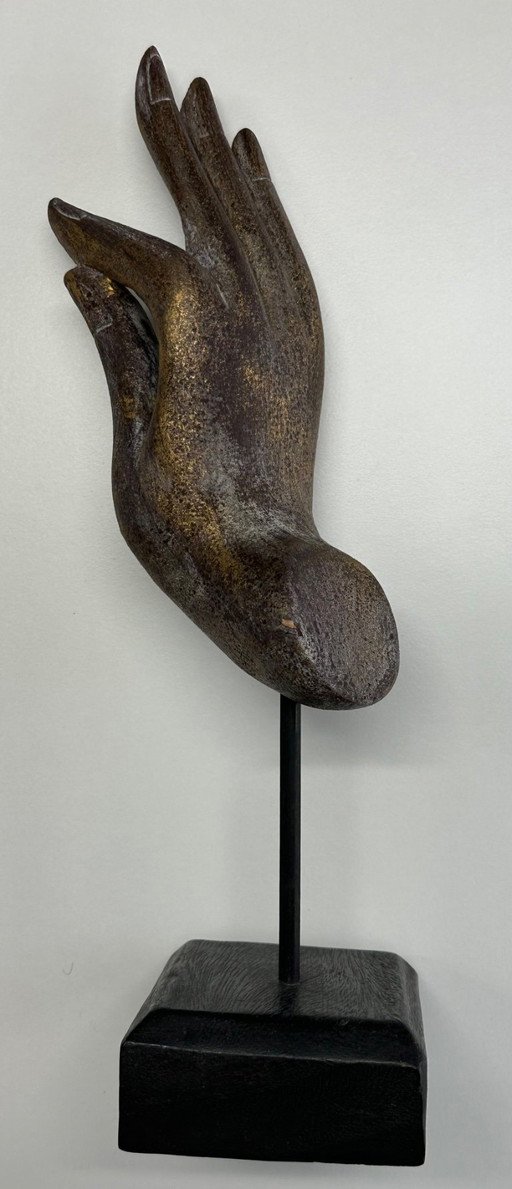 Scultura della mano di Buddha/Mudra