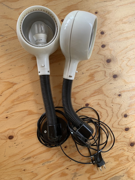 Image 1 of 2x Fagerhults sconces from the 1960s