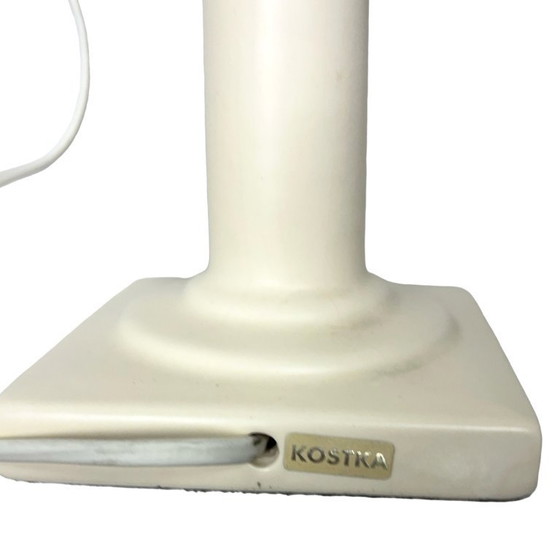 Table Lamp By Kostka France (Ref. T 200), Ceramic, 1970s/80s, Retro/Vintage Column Style. – Plastic (photo 15 of 16)