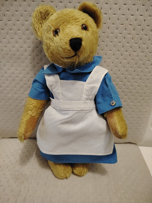 Dallmayr vintage teddybeer dame, decoratief, collector's item