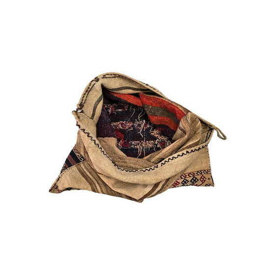 Image 1 of Antico sacco per cereali in lana kilim Marash, inizi del 1900