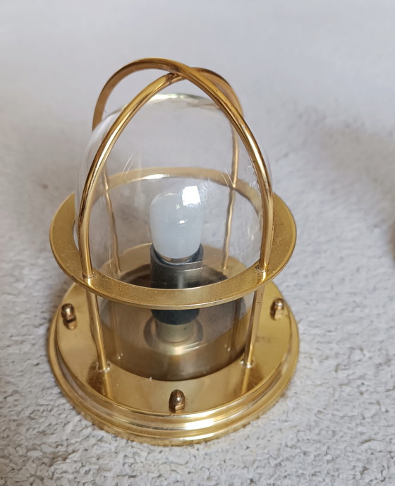 Image 1 of 3 x vintage plafondlampen in maritieme stijl