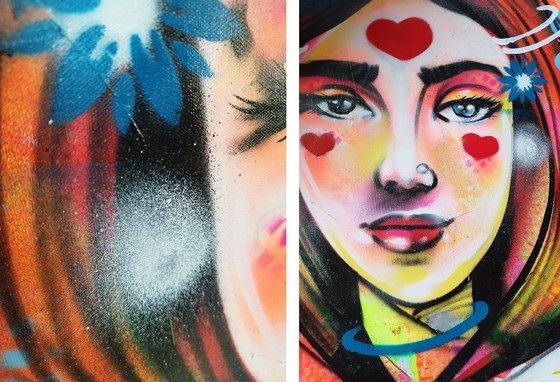 Image 1 of JUVENTUD - Terceros Ojos - Lienzo de artista