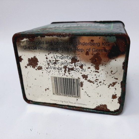 Image 1 of Vintage Underberg blikken doos