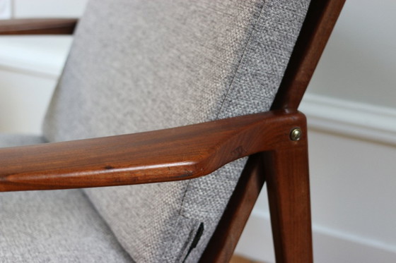 Image 1 of Poltrona vintage scandinava in teak, anni '60
