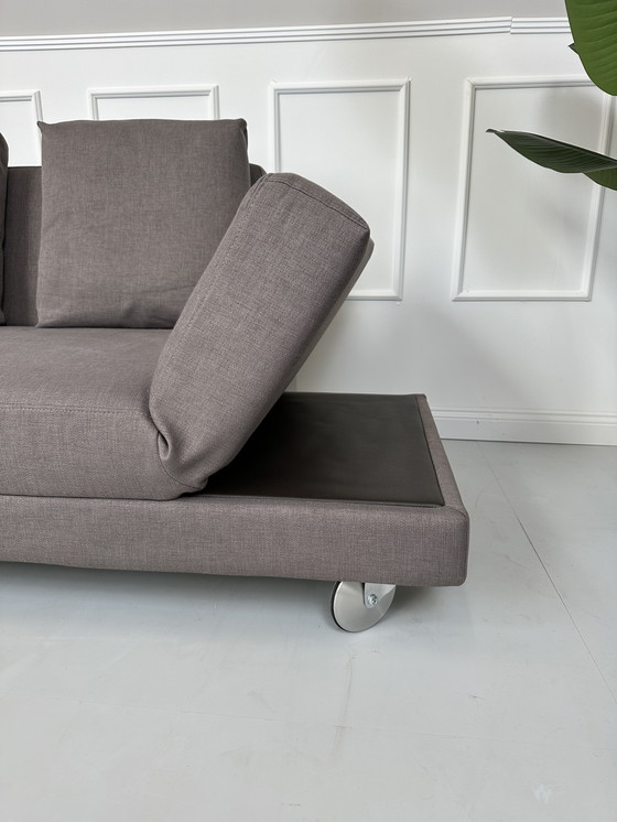 Image 1 of Divano letto in tessuto Brühl Fourtwo Designer Sofa Four Two Grey Taupe