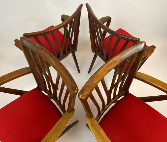 Image 1 of Poly-Z Armchairs by Abraham A. Patijn for Zijlstra Joure, 1950s, Set of 6