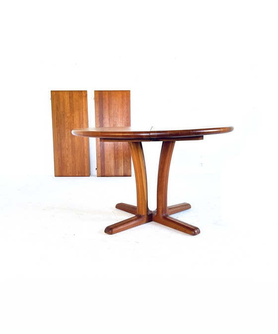 Image 1 of Table à manger extensible XL vintage, Dyrlund '70s