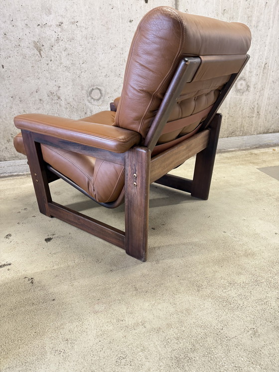 Image 1 of Set/2 Sillones Coja Culemborg Coñac Años 70