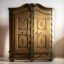 Antiker barocker bemalter Kleiderschrank aus Kiefer – Österreichisch-Ungarische Monarchie, Jahr 1794 (photo 10 of 40)