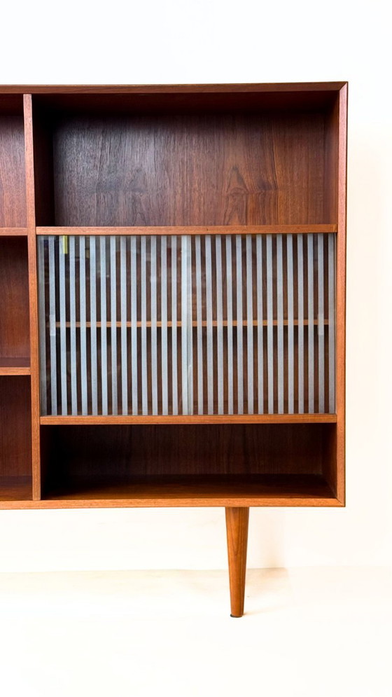 Image 1 of Libreria vintage in teak di metà secolo, Danimarca, anni '60