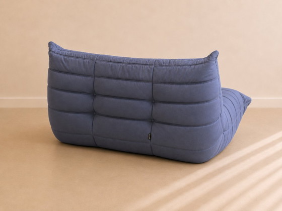 Image 1 of Togo 2-zitsbank - Ligne Roset - Antracietgrijs