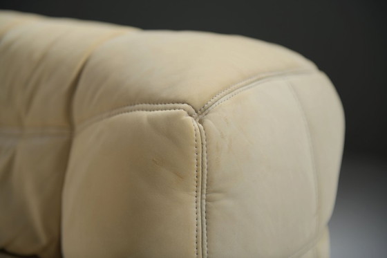 Image 1 of Stunning Kashima Sofa in original leather by Michel Ducaroy for Ligne Roset 1980