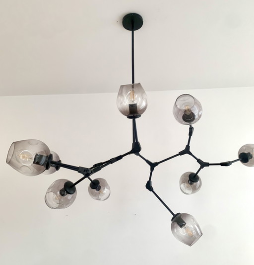 9-light pendant lamp Gerba design