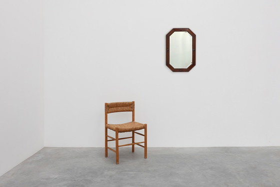 Image 1 of French Art Deco Mirror in Wood, circa 1920