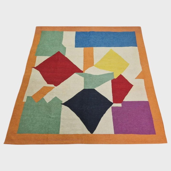 Henri Matisse L'Escargot Handwoven Tapestry | Limited Edition Wool Rug (80 × 83 in) – Rugs & carpets (photo 5 of 10)