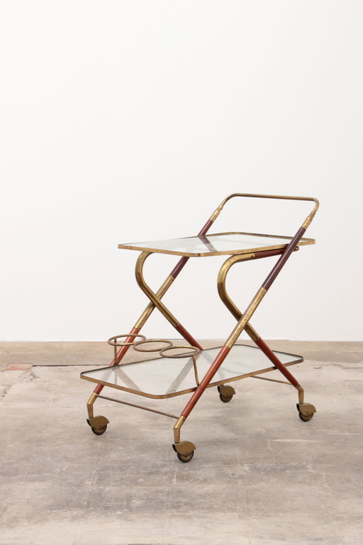 Cesare Lacca 1960s Trolley made by Cassina, Italy