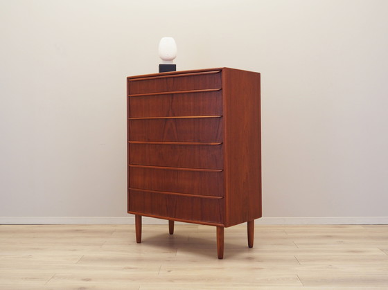 Image 1 of Commode en teck, Design danois, 1970S, Production : Danemark